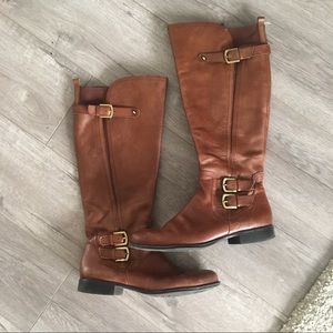 Naturalizer Leather Riding Boots